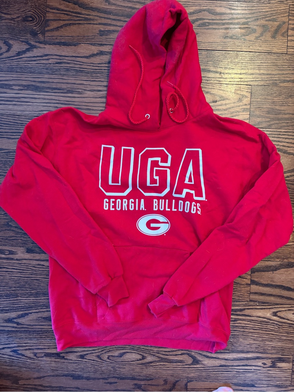 University of Georgia Bulldogs Red Hoodie - UGA Georgia Bulldogs